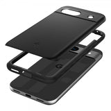 Spigen Google Pixel 8a Thin Fit -suojakuori, musta