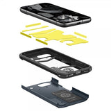 Spigen Google Pixel 8a Suojakotelo Tough Armor Metal Slate