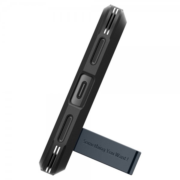 Spigen Google Pixel 8a Suojakotelo Tough Armor Metal Slate