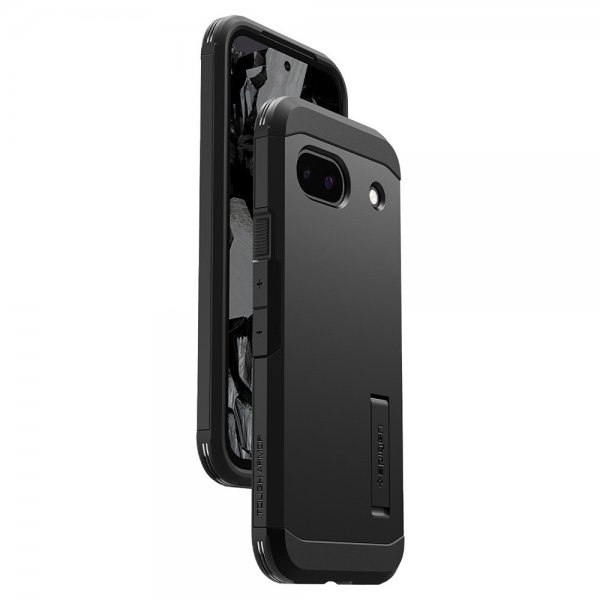 Spigen Google Pixel 8a Suojakuori Tough Armor Musta