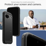Spigen Google Pixel 8a Suojakuori Tough Armor Musta