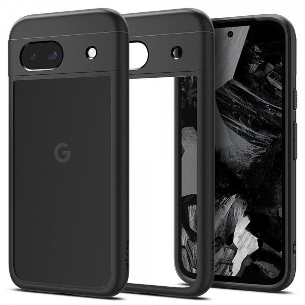 Spigen Google Pixel 8a Suojakuori Ultra Hybrid Mattamusta