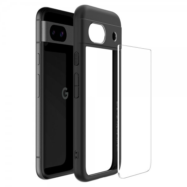 Spigen Google Pixel 8a Suojakuori Ultra Hybrid Mattamusta