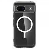 Spigen Google Pixel 8a Kuori Ultra Hybrid Metallirengas MagFit Valkoinen