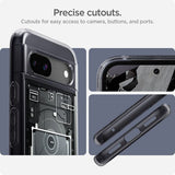Spigen Google Pixel 8a Kuori Ultra Hybrid Zero One Musta