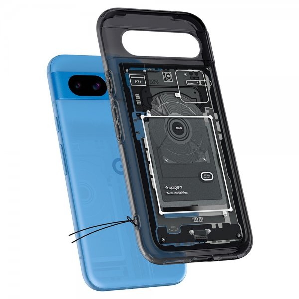Spigen Google Pixel 8a Kuori Ultra Hybrid Zero One Musta