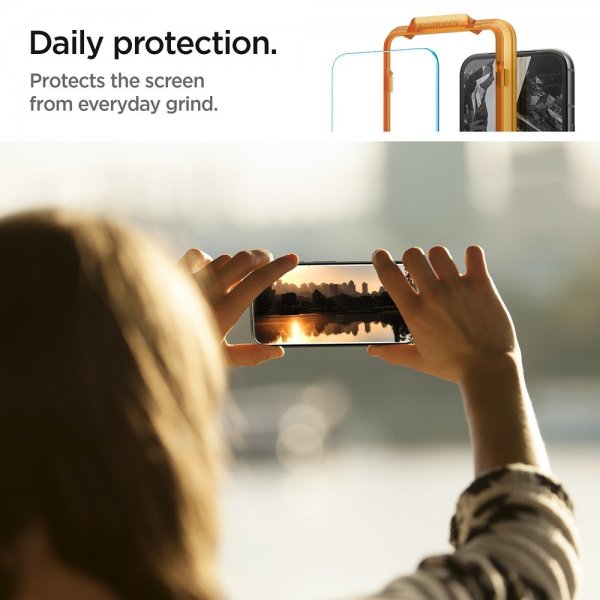 Spigen Google Pixel 8a Näytönsuoja GLAS.tR ALIGNmaster 2-pakkaus
