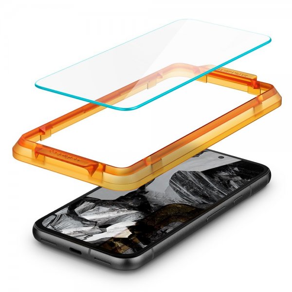 Spigen Google Pixel 8a Näytönsuoja GLAS.tR ALIGNmaster 2-pakkaus