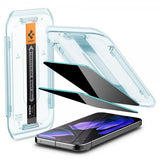 Spigen Google Pixel 9/9 Pro/Pixel 10/10 Pro Näytönsuoja GLAS.tR EZ Fit Privacy 2-pakkaus
