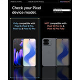 Spigen Google Pixel 9/9 Pro/Pixel 10/10 Pro Näytönsuoja GLAS.tR EZ Fit Privacy 2-pakkaus