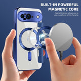 Google Pixel 9 Suojakuori MagSafe Sininen