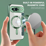 Google Pixel 9 -kuori, MagSafe, vihreä