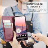 CaseMe Google Pixel 9/Pixel 9 Pro suojakuori 023-sarja Punainen