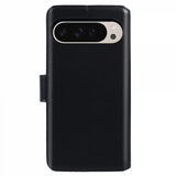 Nordic Covers Google Pixel 9/Pixel 9 Pro MagLeather-kotelo, Raven Black