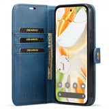 Dg.Ming Google Pixel 9/Pixel 9 Pro Suojakotelo irrotettavalla kuorella, sininen