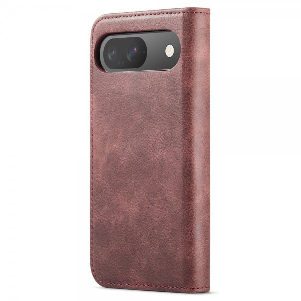 Dg.Ming Google Pixel 9/Pixel 9 Pro Suojakotelo Irrotettavalla Kuorella, Punainen