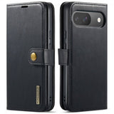 Dg.Ming Google Pixel 9/Pixel 9 Pro -kuori irrotettavalla kuorella, musta