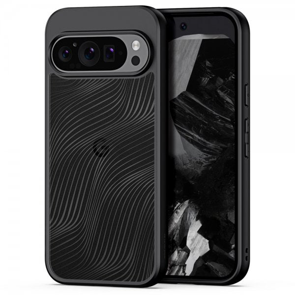 Dux Ducis Google Pixel 9/Pixel 9 Pro Kuori Aimo Series Musta