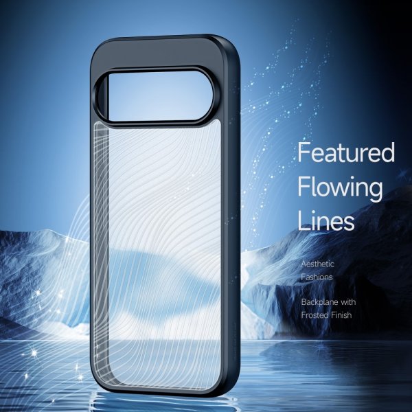 Dux Ducis Google Pixel 9/Pixel 9 Pro Kuori Aimo Series Musta