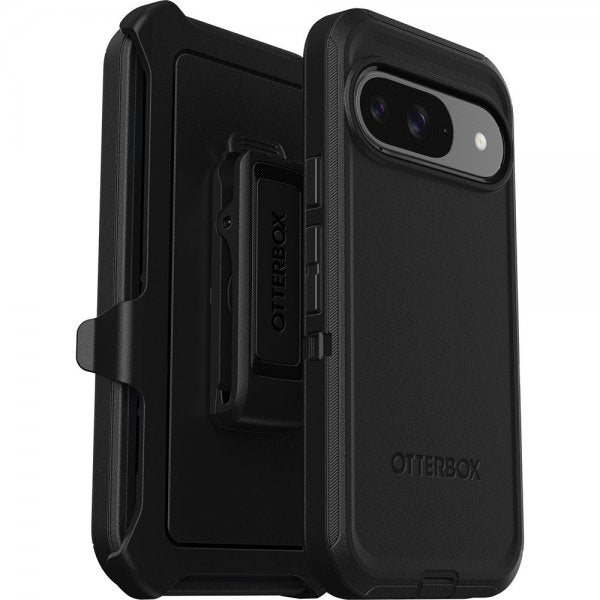 Otterbox Google Pixel 9/Pixel 9 Pro Suojakuori Defender Musta