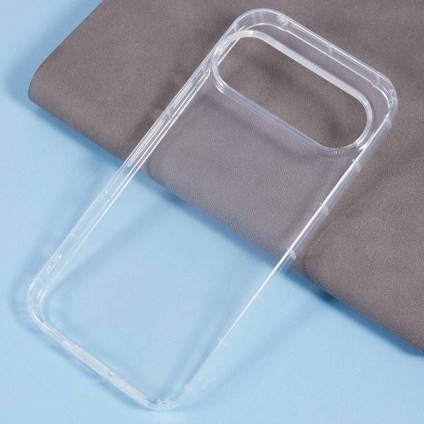 Nordic Covers Google Pixel 9/Pixel 9 Pro Kuori Feather Series Läpinäkyvä