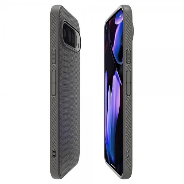 Spigen Google Pixel 9/Pixel 9 Pro Kuori Liquid Air Marble Gray