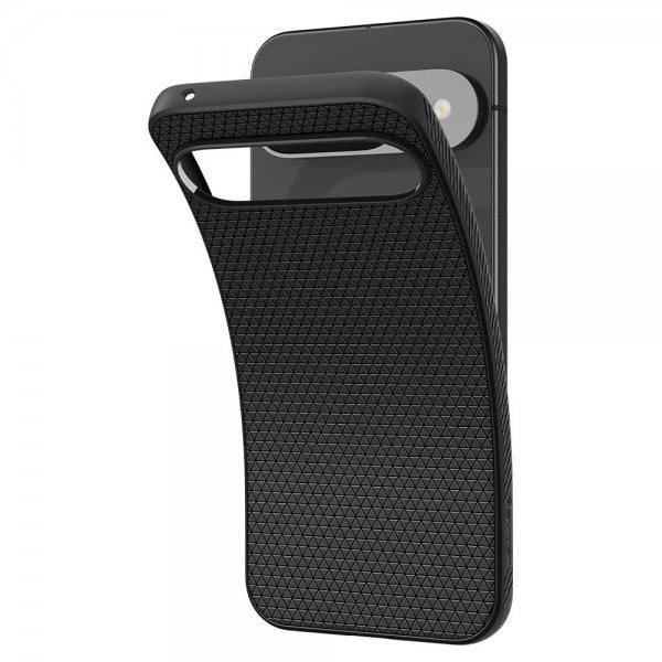 Spigen Google Pixel 9/Pixel 9 Pro Suojakuori Liquid Air Matte Black
