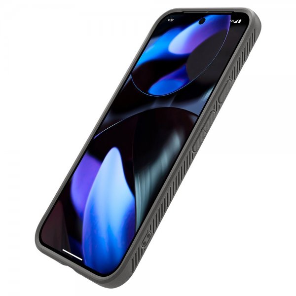 Spigen Google Pixel 9/Pixel 9 Pro Suojakuori Rugged Armor Marble Gray