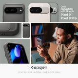 Spigen Google Pixel 9/Pixel 9 Pro Suojakuori Rugged Armor Marble Gray