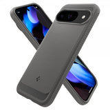 Spigen Google Pixel 9/Pixel 9 Pro Suojakuori Rugged Armor Marble Gray