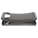 Spigen Google Pixel 9/Pixel 9 Pro Suojakuori Rugged Armor Marble Gray