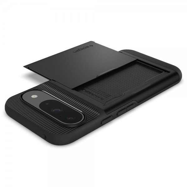 Spigen Google Pixel 9/Pixel 9 Pro Kuori Slim Armor CS Musta