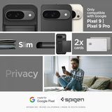 Spigen Google Pixel 9/Pixel 9 Pro Kuori Slim Armor CS Musta