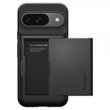 Spigen Google Pixel 9/Pixel 9 Pro Kuori Slim Armor CS Musta