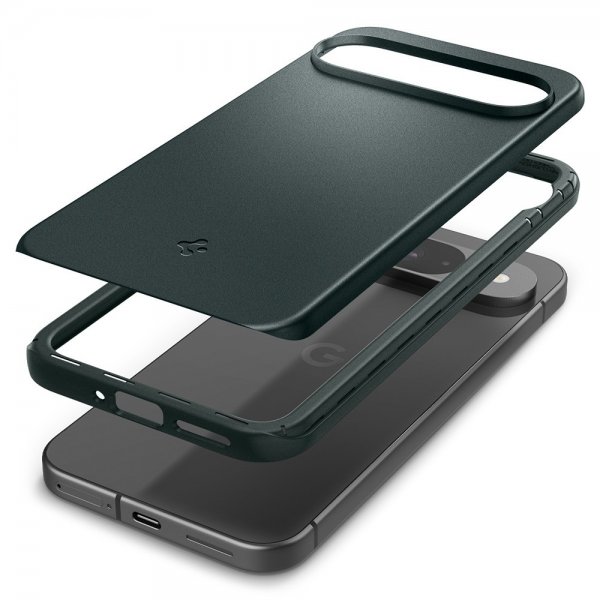 Spigen Google Pixel 9/Pixel 9 Pro Kuori Thin Fit Abyss Green