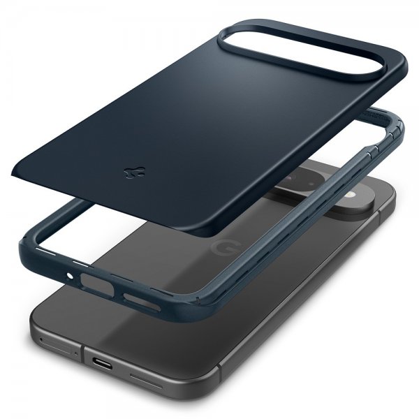 Spigen Google Pixel 9/Pixel 9 Pro Kuori Thin Fit Metal Slate