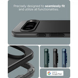 Spigen Google Pixel 9/Pixel 9 Pro -kuori Thin Fit, musta