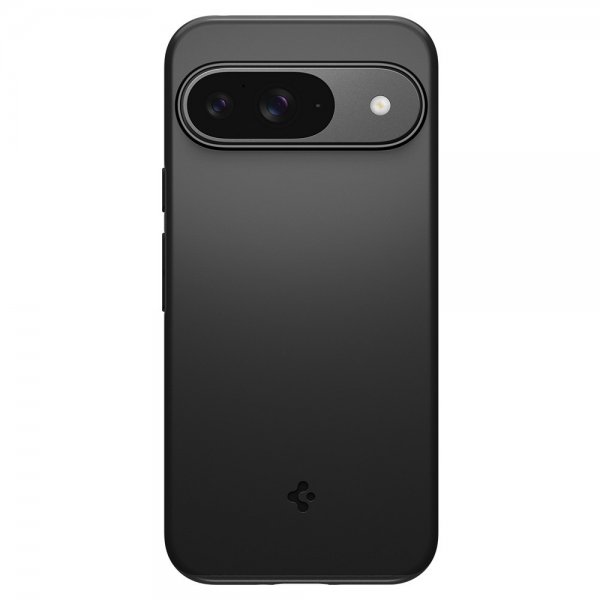Spigen Google Pixel 9/Pixel 9 Pro -kuori Thin Fit, musta