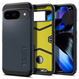 Spigen Google Pixel 9/Pixel 9 Pro kuori, Tough Armor, Metal Slate