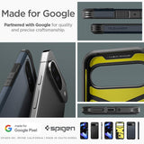 Spigen Google Pixel 9/Pixel 9 Pro kuori, Tough Armor, Metal Slate