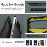Spigen Google Pixel 9/Pixel 9 Pro Kuori Tough Armor Musta