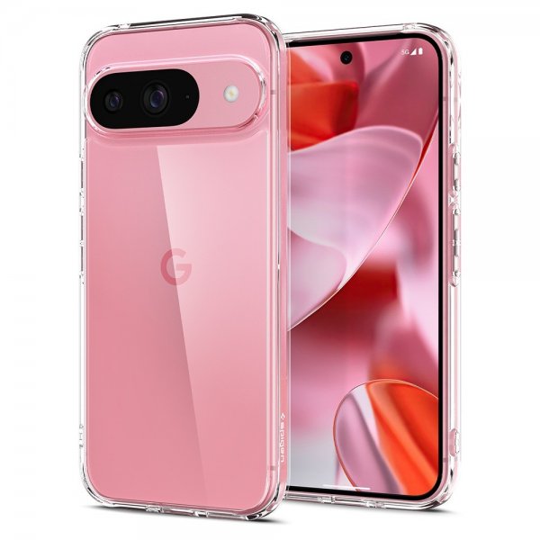 Spigen Google Pixel 9/Pixel 9 Pro Kuori Ultra Hybrid Crystal Clear