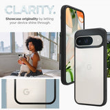 Spigen Google Pixel 9/Pixel 9 Pro Kuori Ultra Hybrid Matte Black