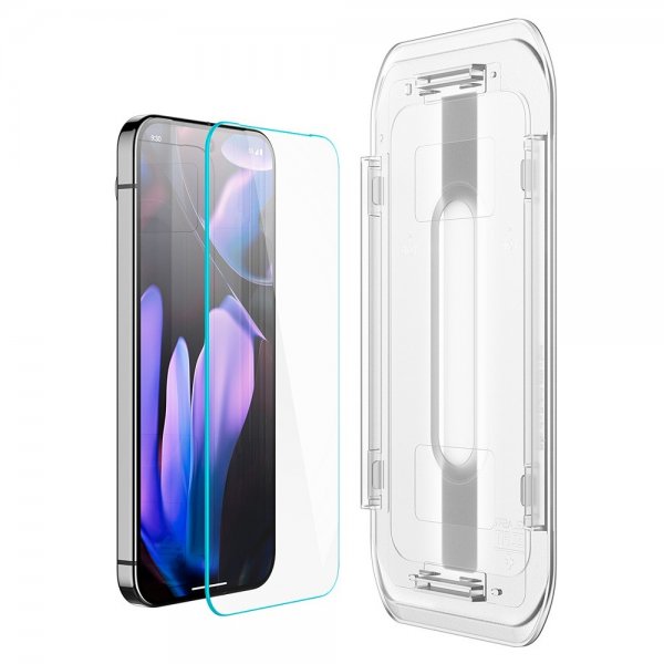 Spigen Google Pixel 9/9 Pro/Pixel 10/10 Pro näytönsuoja GLAS.tR EZ Fit 2-pakkaus