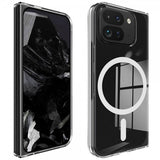 Google Pixel 9 Pro Fold Suojakuori MagSafe Läpinäkyvä