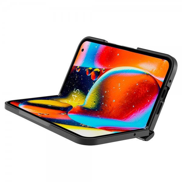 Spigen Google Pixel 9 Pro Fold -kuoret, Slim Armor Pro, musta