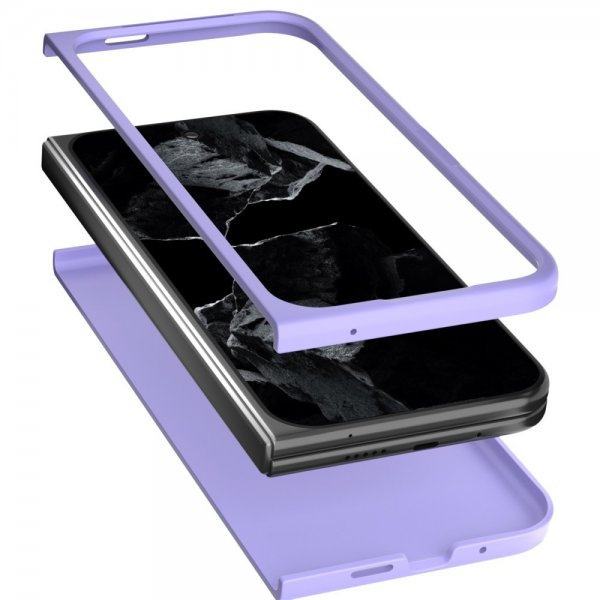 ABEEL Google Pixel 9 Pro Fold Suojakuori Super Slim Liila