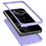 ABEEL Google Pixel 9 Pro Fold Suojakuori Super Slim Liila