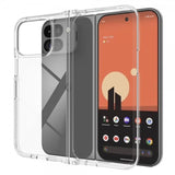 Google Pixel 9 Pro Fold Suojakuori Läpinäkyvä Läpinäkyvä