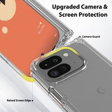 Google Pixel 9 Pro Fold Suojakuori Läpinäkyvä Läpinäkyvä